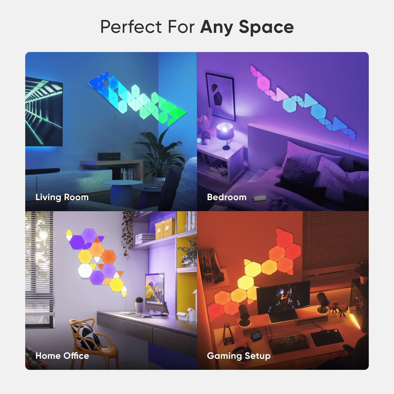 限定パック】Nanoleaf(ナノリーフ) Shapes Hexagon (シェイプス